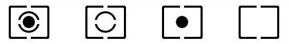 Metering-modes-camera-icons