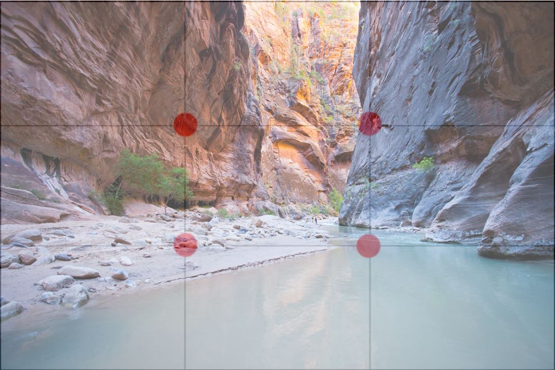 Zion Narrows Grid