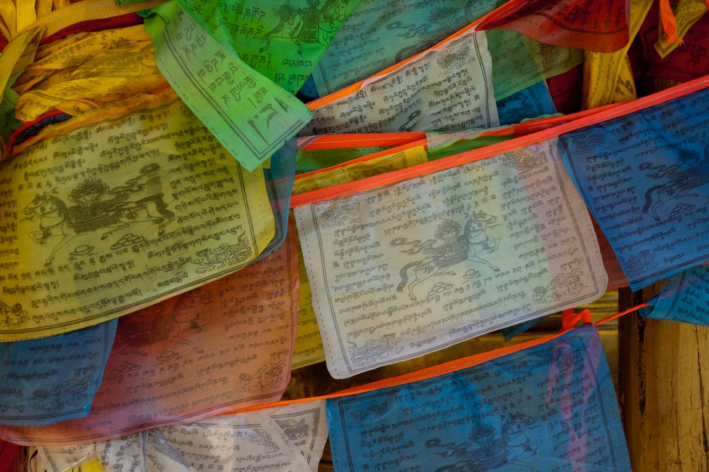 tibetan prayer flags
