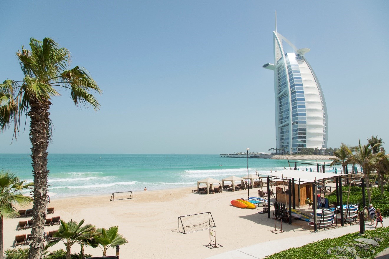 a photo of Burj al Arab, the sail building of dubai