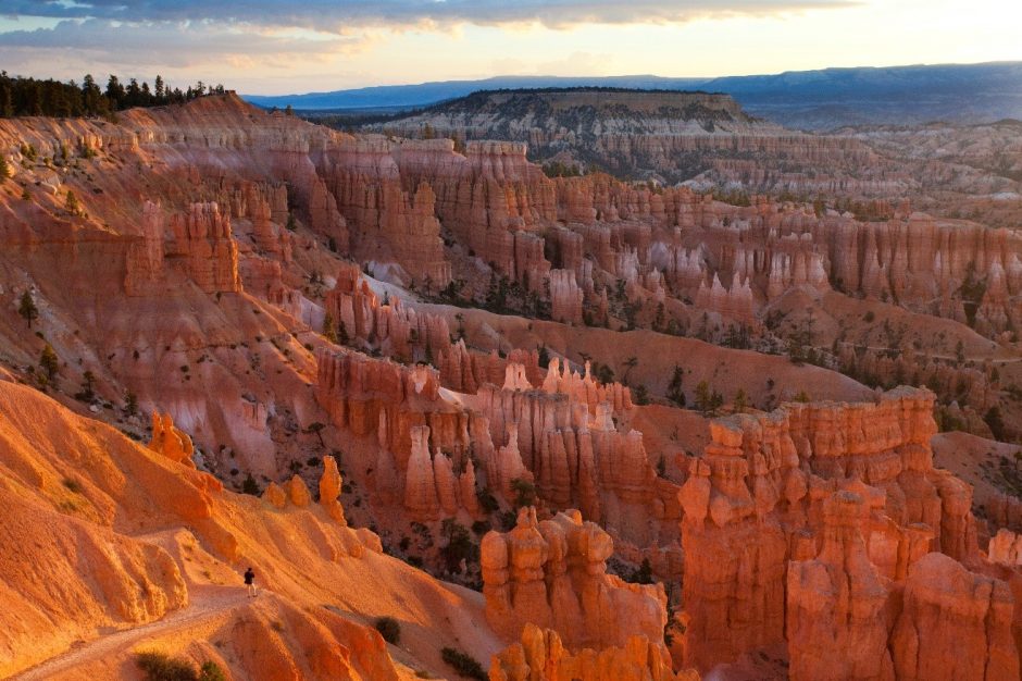 a colorful image of the hoodoos and rocks of bryce canyon national park