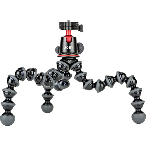 a travel tripod with flexible legs