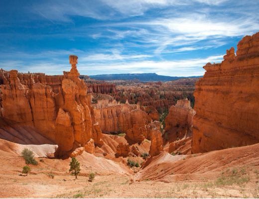 thor's hammer hoodoo stands proudly amidst Bryce Canyon National Park