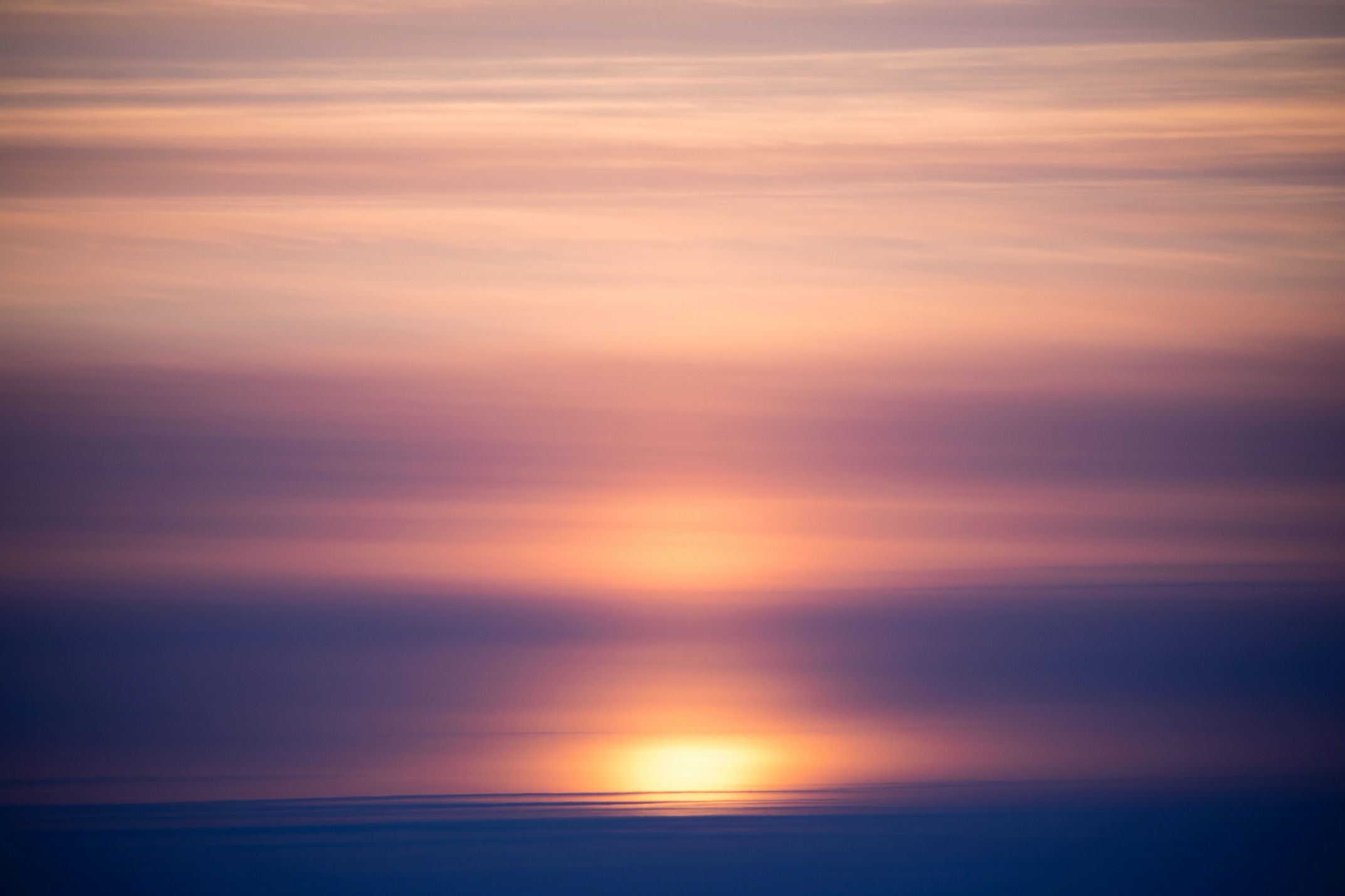 a magical arctic sunset
