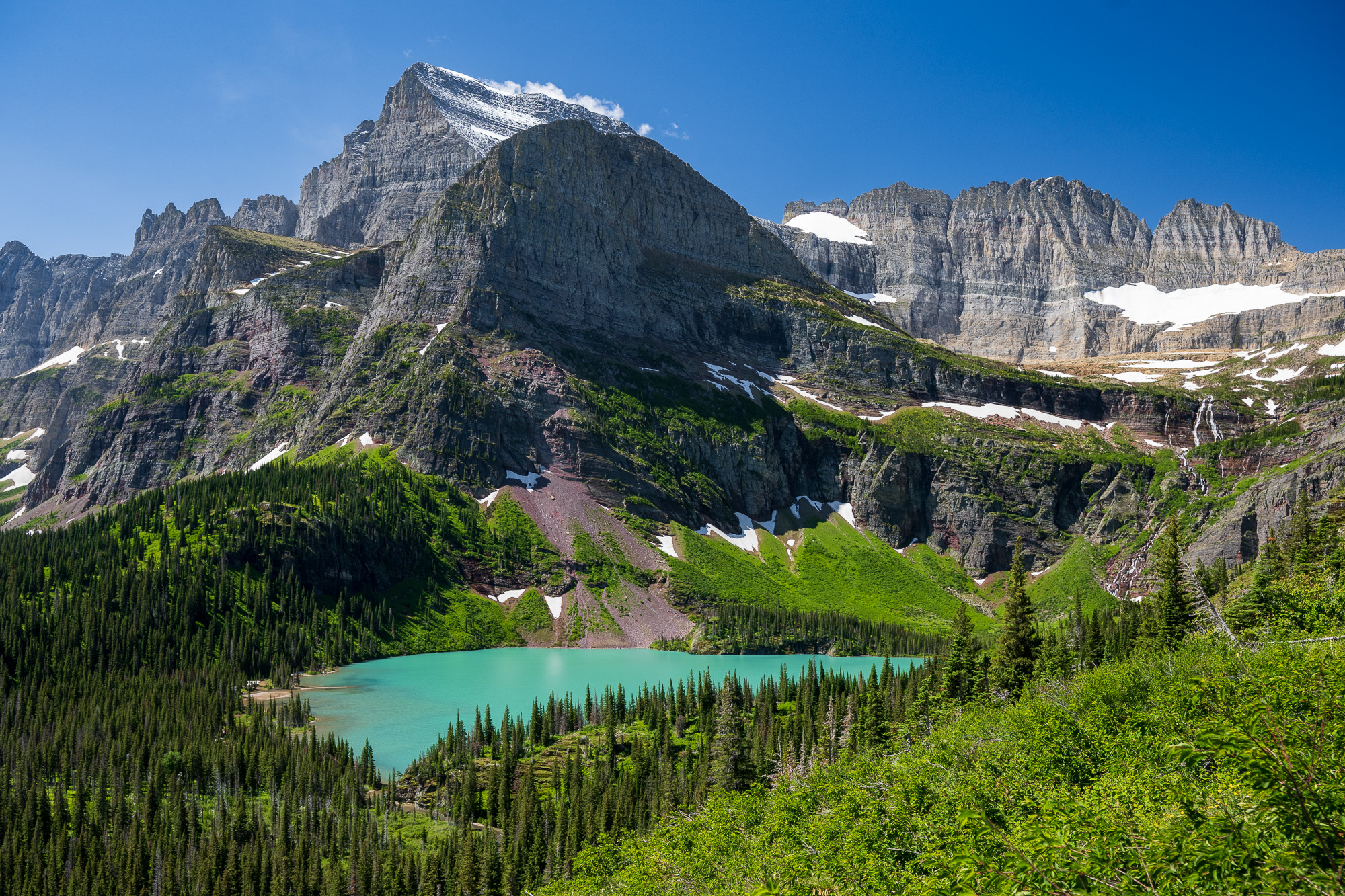 Grinnell Lake, Glacier National Park. Photo by James Beissel