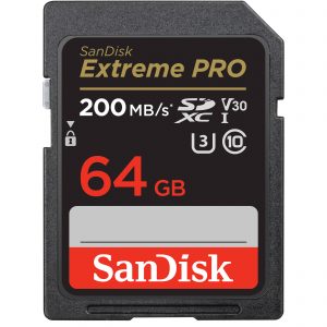 a 64gb memory card