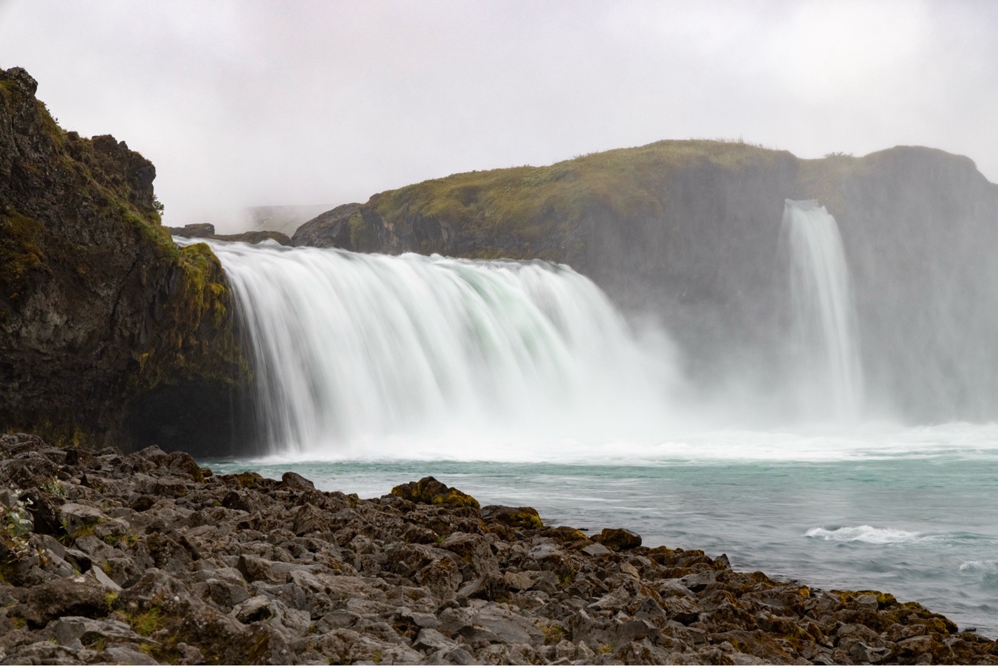 Godafoss at a lower angle