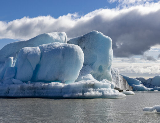 icebergs in iceland