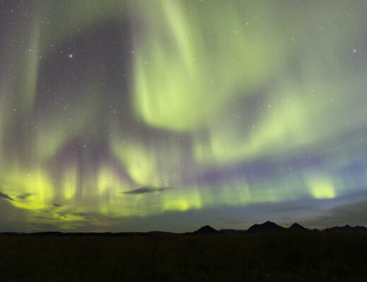 northern lights in iceland